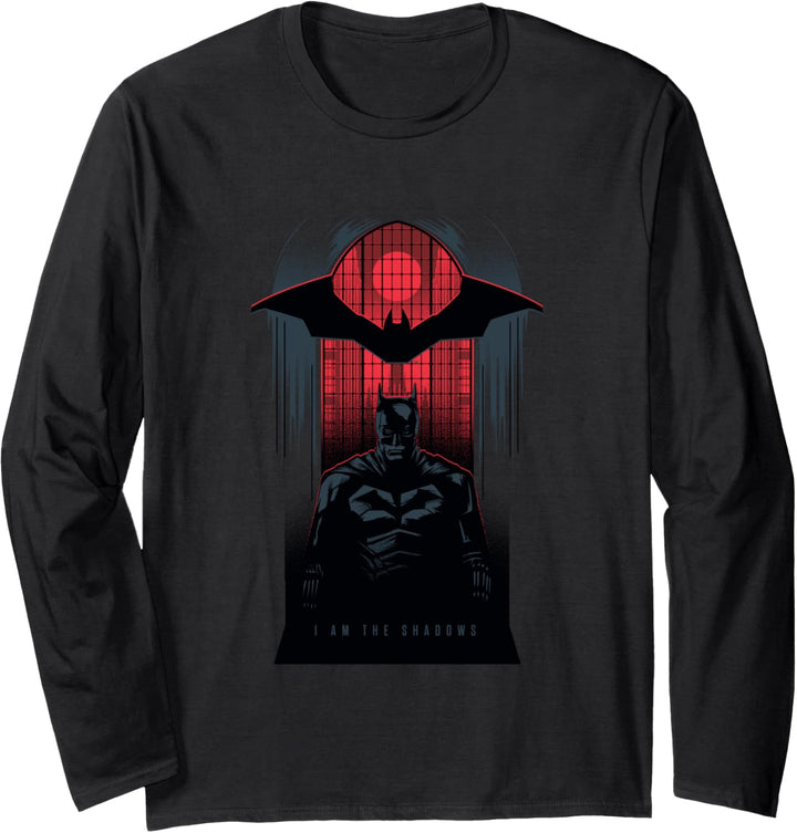The Batman I Am The Shadows Langarmshirt