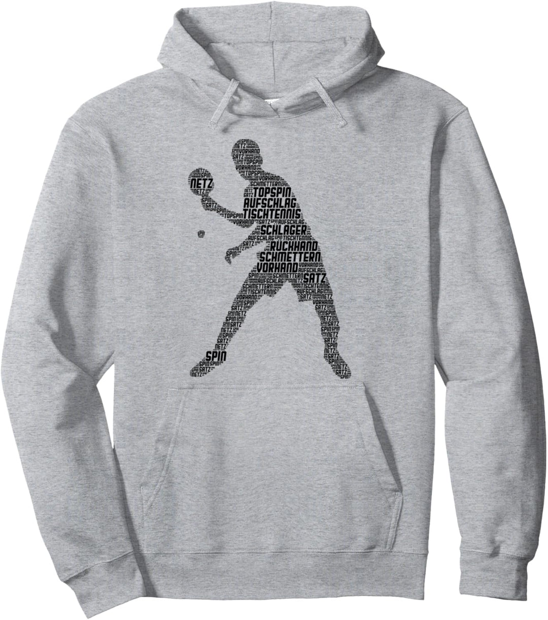 Tischtennis Ping Pong Kinder Jungen Männer Pullover Hoodie