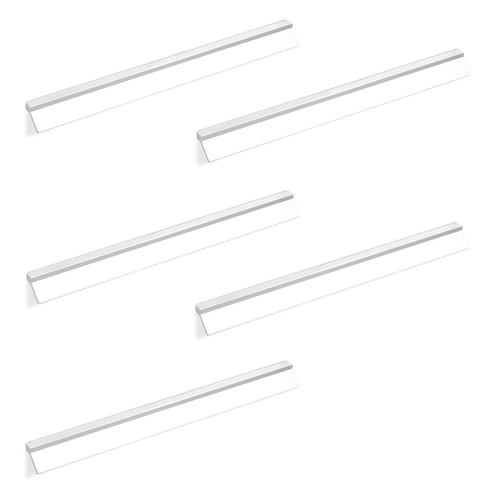 10 Stück Möbelgriffe SW87 BA 288 mm Aluminium eloxiert Schrankgriffe 298 x 22 x 24 mm von JUNKER Des
