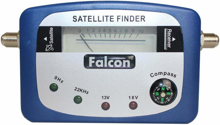 Falcon QuickSAT QS65 Deluxe, tragbares Satelliten-TV-System für Wohnwagen und Wohnmobile (DELUXE, QS