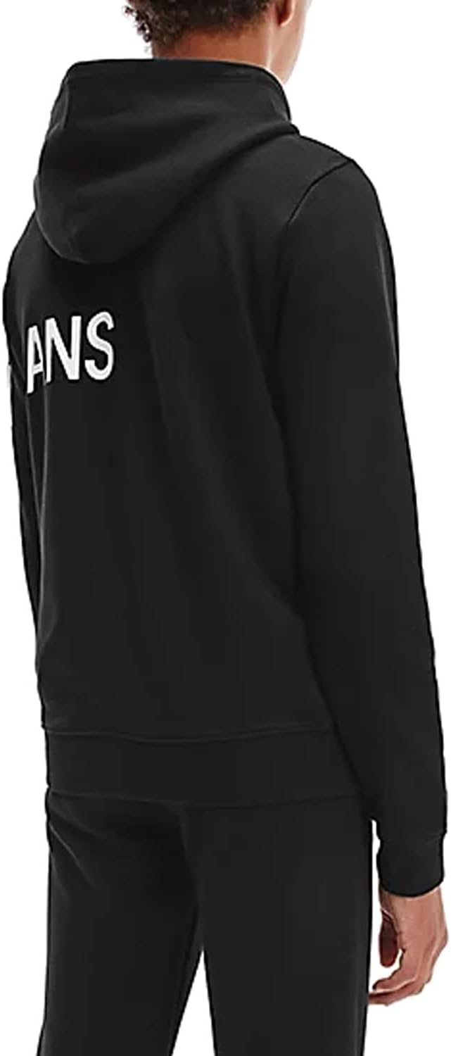 Calvin Klein Jungen Pullover Kapuze Inst Hero Logo Hoodie Gr. 8 Jahre Schwarz