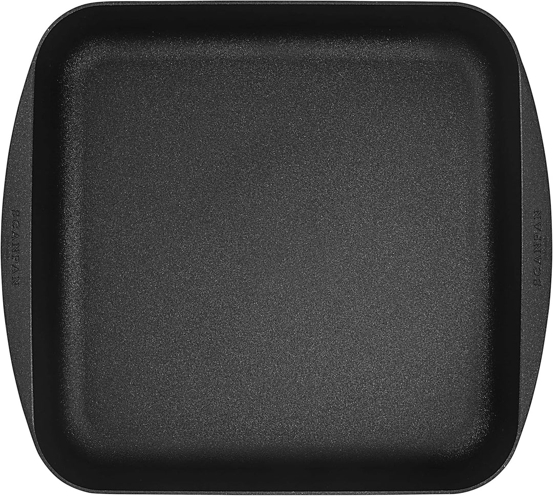 SCANPAN TechnIQ Quadratischer Bräter 28x28 cm | Multifunktionale Auflaufform mit hohen Wänden | Für