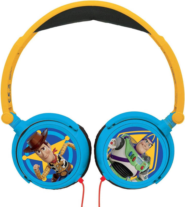 Lexibook Disney Toy Story 4, Woody, Buzz & Forky, Stereokopfhörer, kinderfreundliche Kraft, faltbar