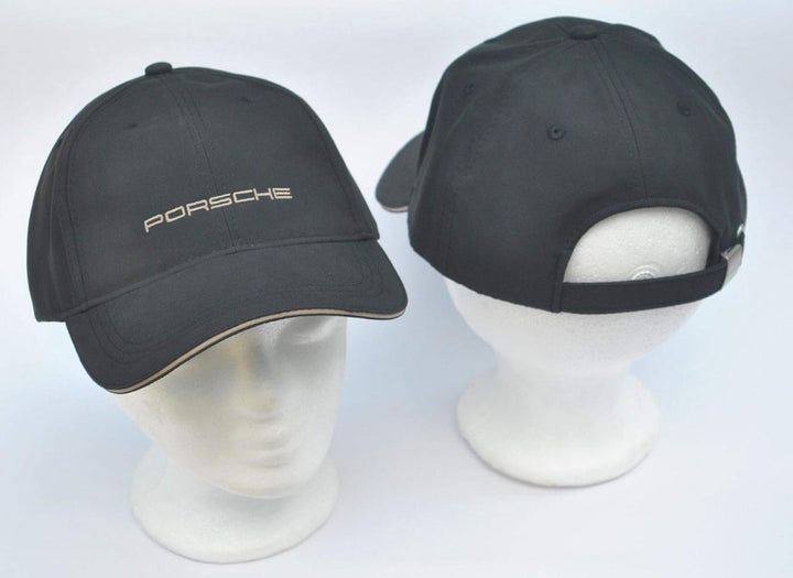 Porsche Baseball-Kappe klassisch mit Logo schwarz