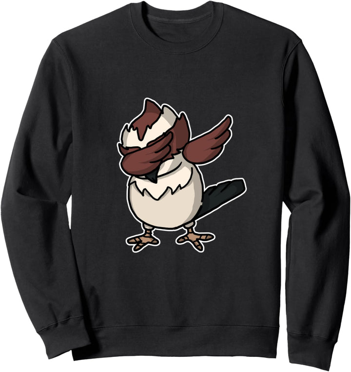 Lustiges Dabbing Falke Geschenk Adler Bussard Dab Dance Sweatshirt