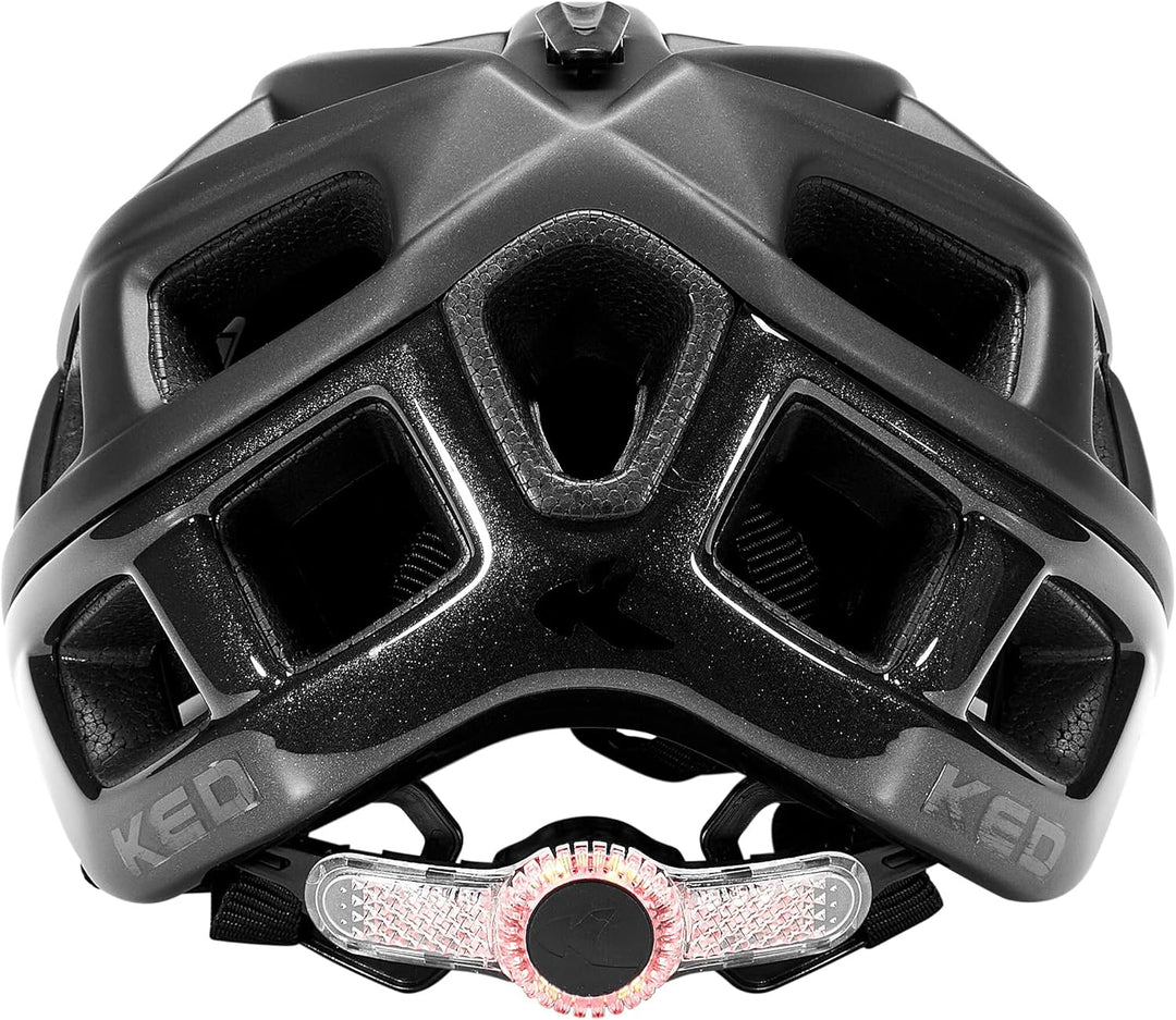 KED Crom MTB Fahrrad Helm matt schwarz 2023 L (57-62cm), L (57-62cm)