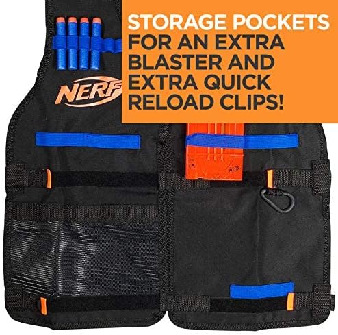 NERF Hasbro A0250148 - N-Strike Elite Battle Weste, Zubehör Standardverpackung, Standardverpackung
