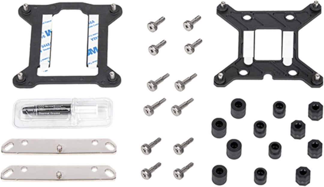 SILVERSTONE Technology SST-HYH90-ARGB - Hydrogon H90 Horizontaler CPU-Kühler mit 4 Wärmerohren und 9
