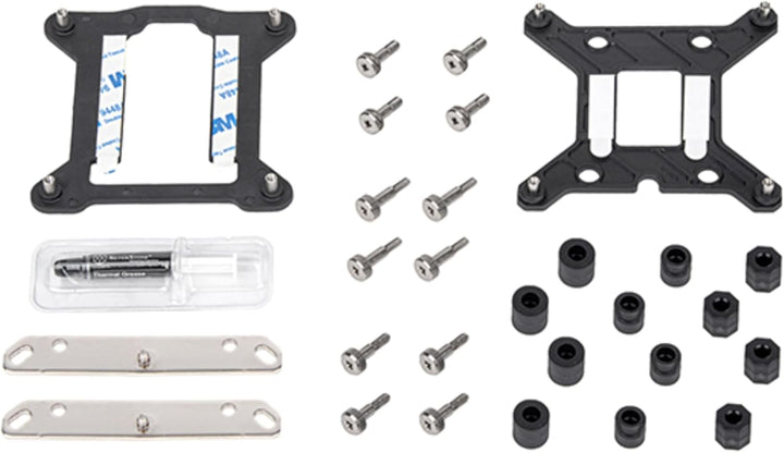 SILVERSTONE Technology SST-HYH90-ARGB - Hydrogon H90 Horizontaler CPU-Kühler mit 4 Wärmerohren und 9