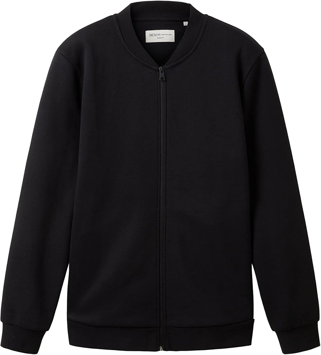 TOM TAILOR Denim Herren Sweatshirt Bomberjacke M 29999 - Black, M 29999 - Black