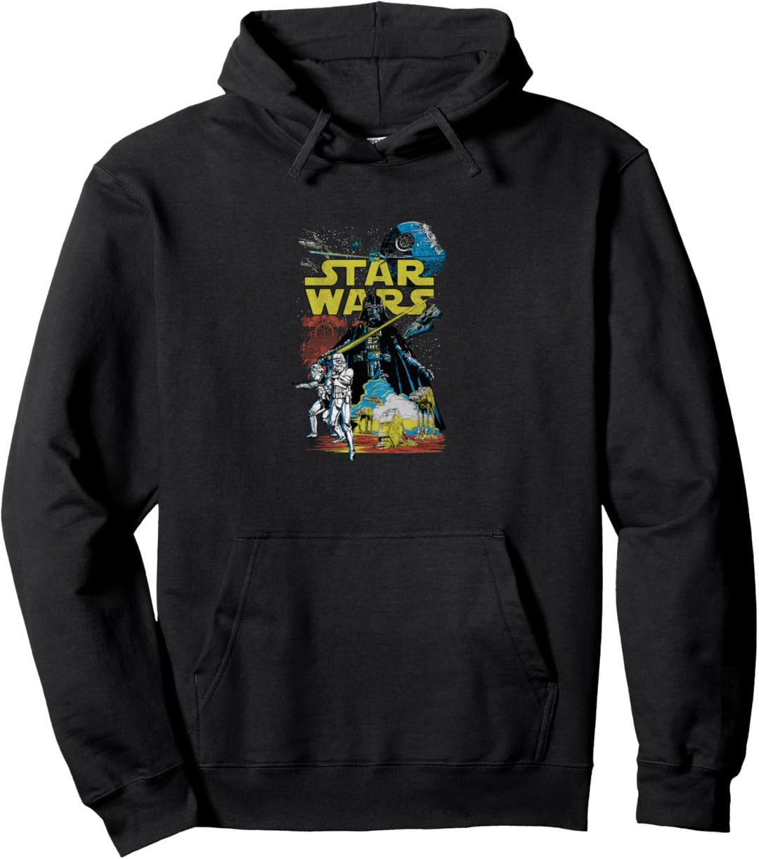 Star Wars Rebel Classic Poster Pullover Hoodie