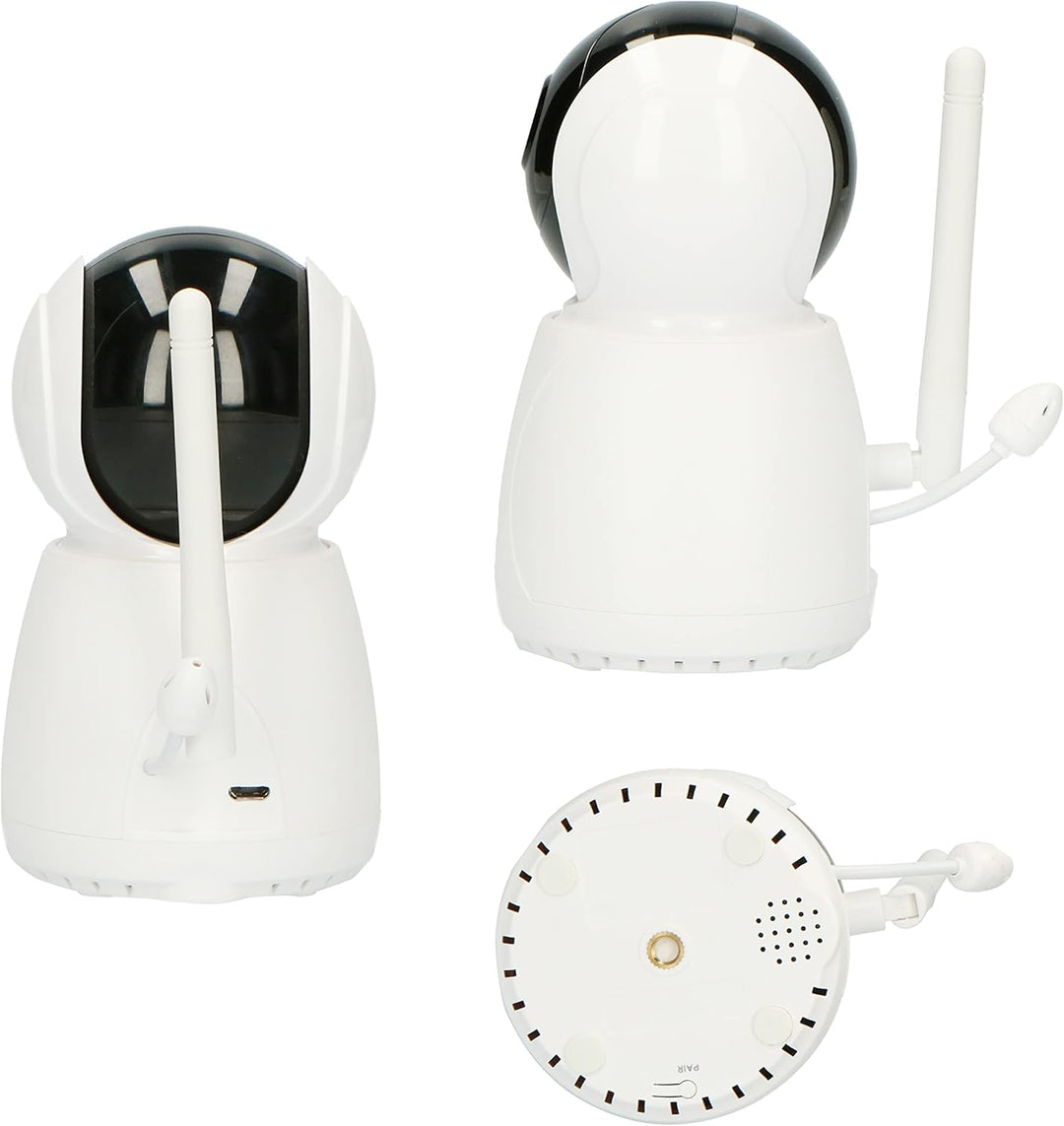 Alecto DVM-275 Digitale Babyphone, mit steuerbarer Kamera, hohe Reichweite von bis zu 300 Meter, 12.