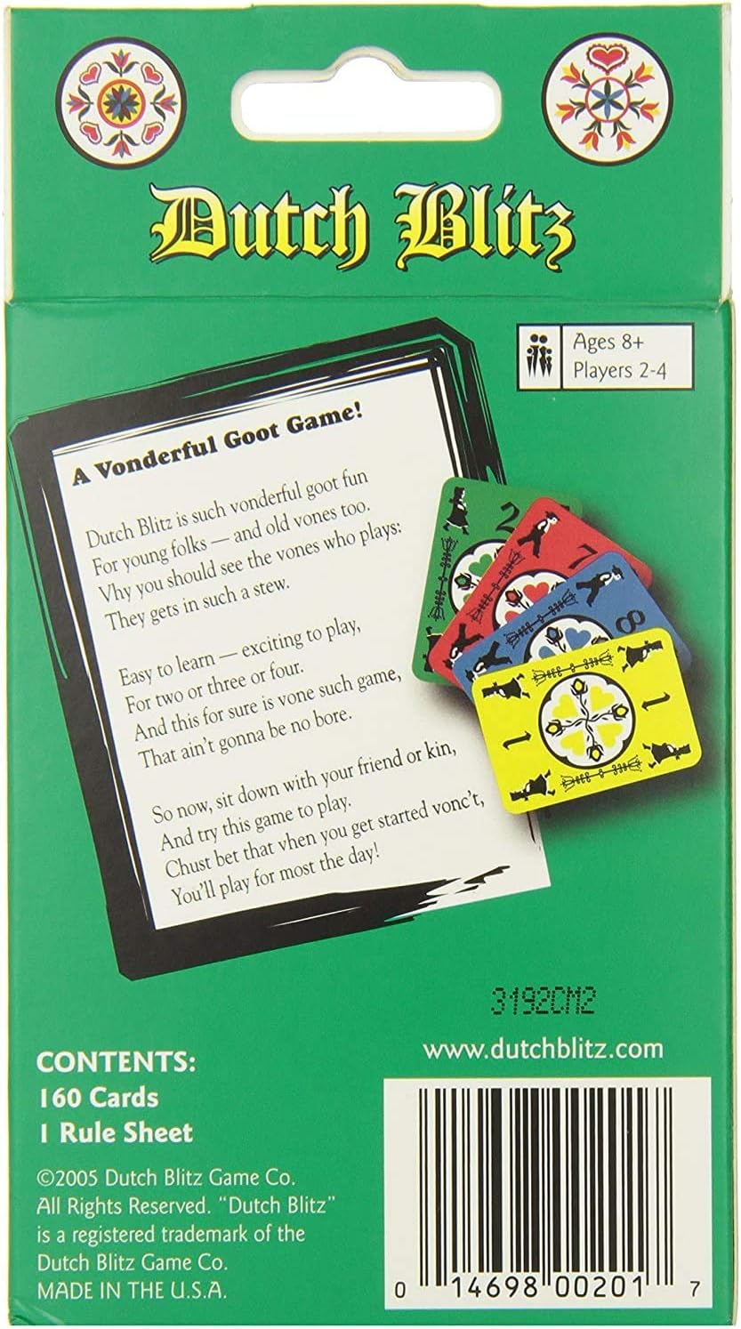 Familienkartenspiel Dutch Blitz Klassisch, Klassisch