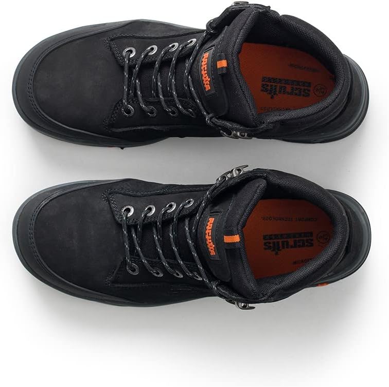 Scruffs Men's Switchback Safety Work Boot - Tan, Black & Chocolate Schwarz 46, Schwarz 46