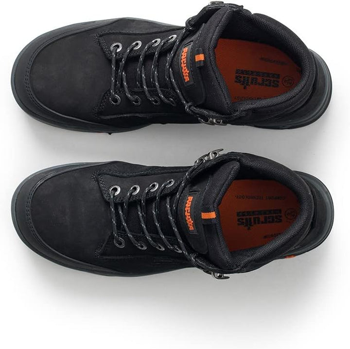 Scruffs Men's Switchback Safety Work Boot - Tan, Black & Chocolate Schwarz 46, Schwarz 46