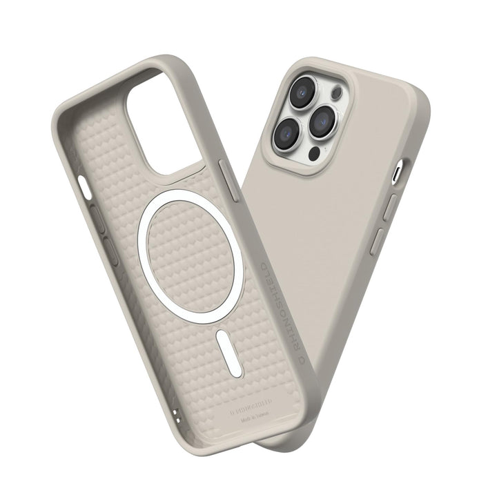 RhinoShield Case kompatibel mit [iPhone 13 Pro] | SolidSuit - MagSafe-kompatibel -Stossdämpfende & s