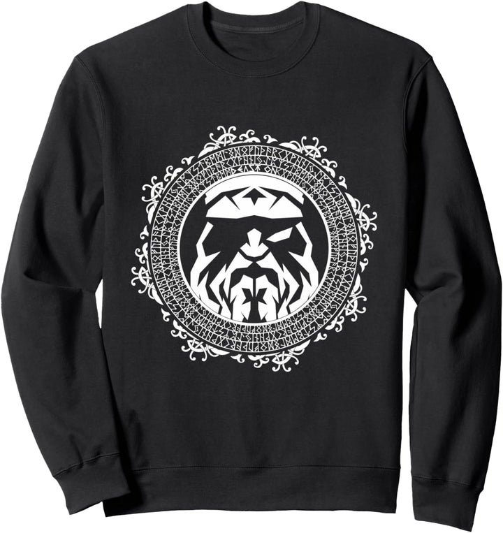 Wikinger Symbol Odin Nordisches Symbol Keltische Rune Gylphe Sweatshirt