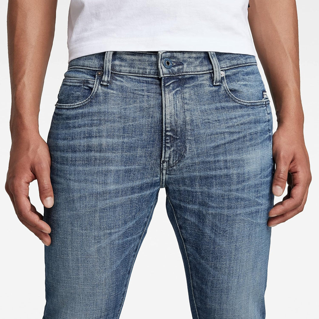 G-STAR RAW Herren Lancet Skinny Jeans 28W / 32L Blau (Faded Cascade D17235-c051-c606), 28W / 32L Bla