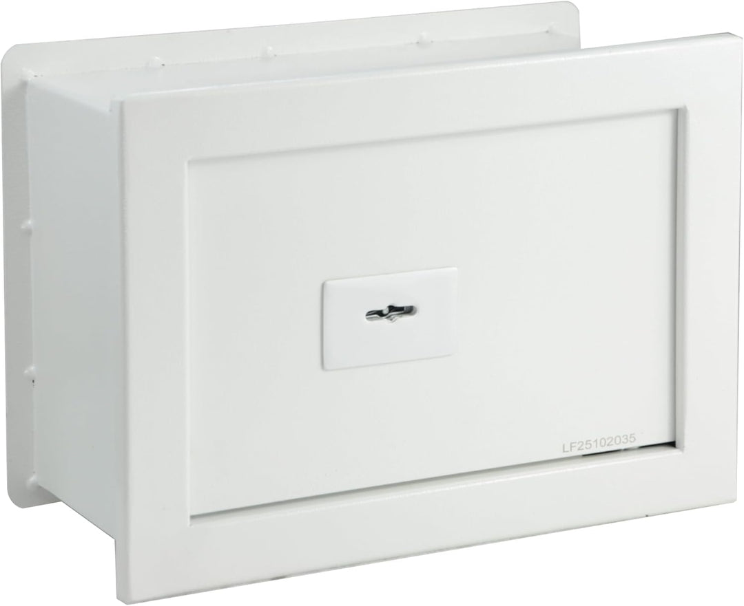ALSTEN TECH Wandsafe Einmauertresor 310 x 210 x 150 mm 5,5 kg Schlüsseltresor mit Doppelbartschloss