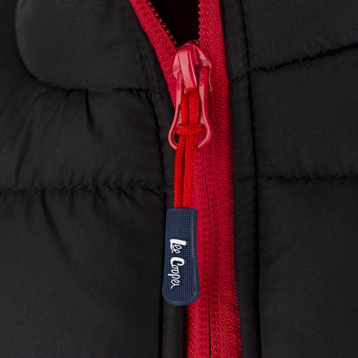Lee Cooper Arbeitskleidung Herren Arbeitssicherheit Leichte Padded Vest Gilet Warmer mit Kontrastnäh