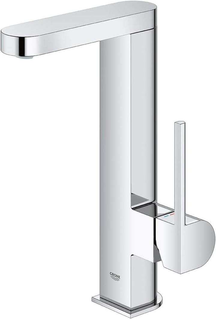 Grohe Plus Badarmatur - Einhand-Waschtischbatterie, L-Size chrom herausziehbarer Auslauf mit Zugstan