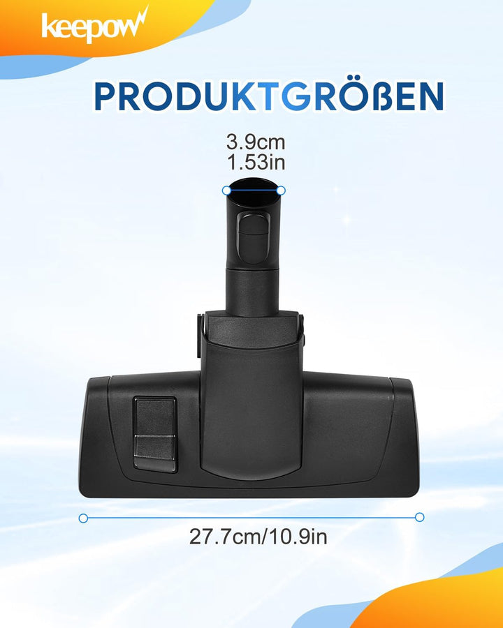 KEEPOW 35mm Universal Staubsaugerdüse Staubsauger Bodendüse für Miele S1/S2/S4/S5/S6/S8 Staubsauger,