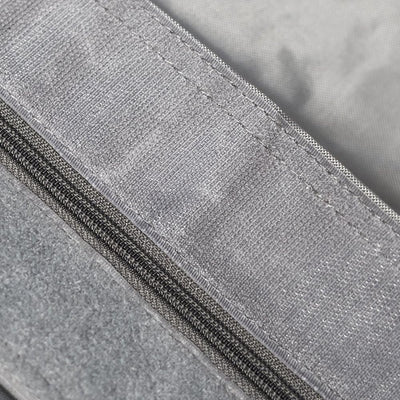QSack Sitzsackbezug XXL Outdoor Sitzsack 140x180 cm Dunkelgrau
