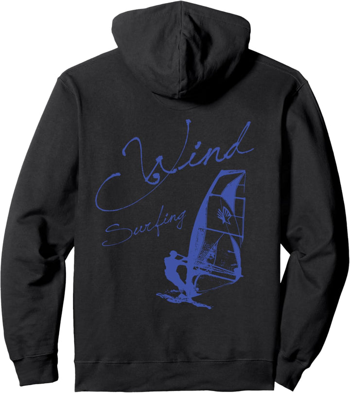Windsurfen Shirt Vintage Windsurfing Surfen Retro Windsurfer Pullover Hoodie