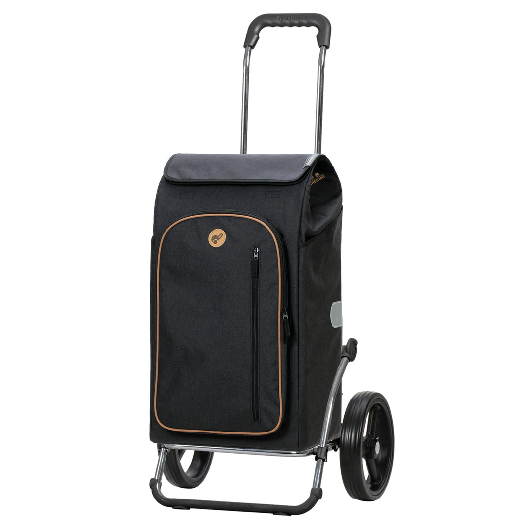 Andersen Einkaufstrolley - klappbar - 61 Liter - mit Kühlfach - belastbar 60 kg - Stahlgestell - Tro
