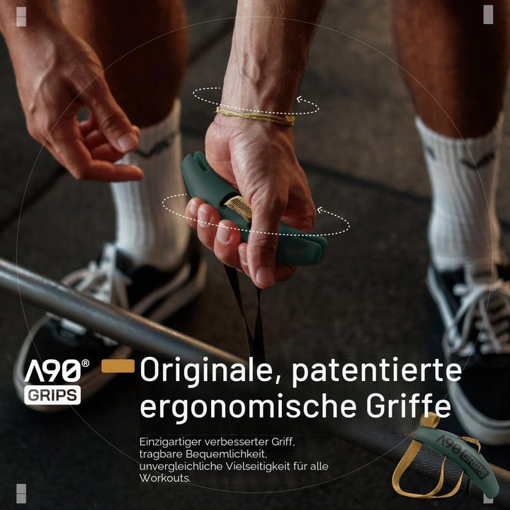 Angles90 Suspension- und Kabeltrainer-Set – Ganzkörper-Trainingsgerät für das Heim-Fitnessstudio mit