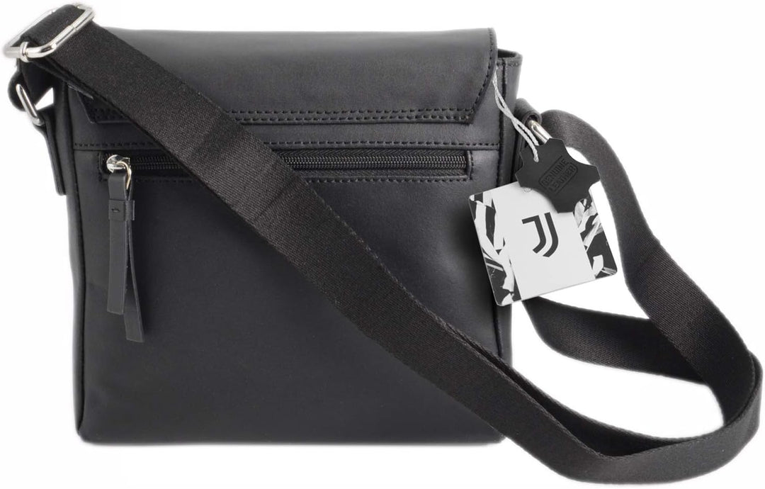 JUVIR|#JUVENTUS FC Ledertasche, Keine Geschlecht, Schwarz, S