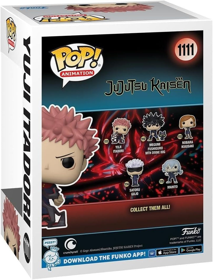 Funko Pop! Animation: Jujutsu Kaisen - Yuji Itadori - Leuchtet Im Dunkeln Chase - Vinyl-Sammelfigur