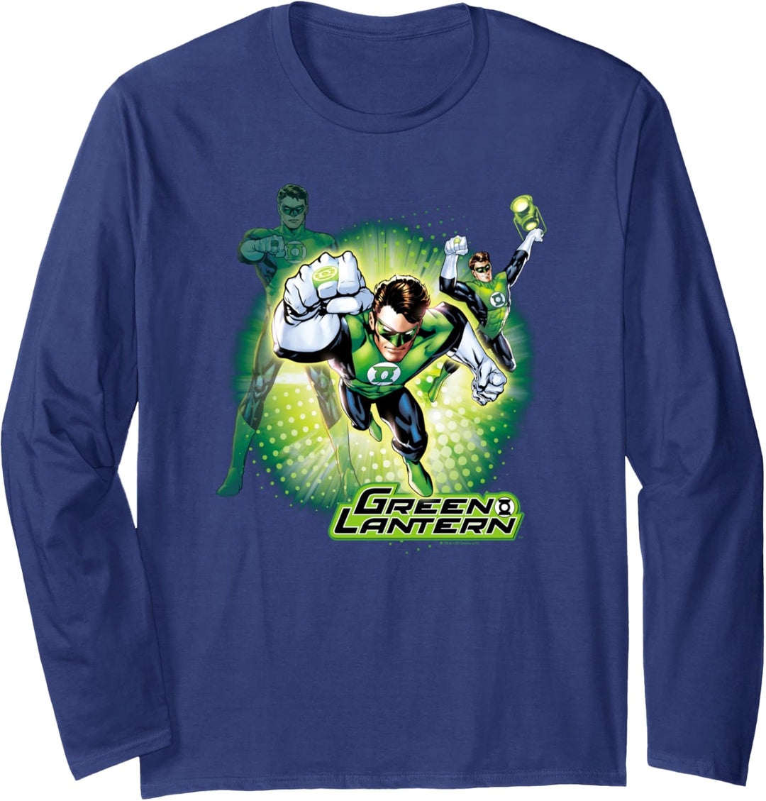 Green Lantern Lantern Burst Langarmshirt