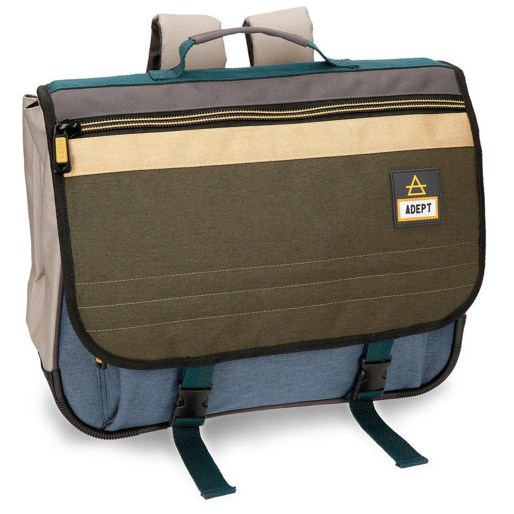 Adept Camper Laptop-Wagen-Rucksack Mehrfarbig 39,5x30,5x19,5 cms Polyester 13,3" Rucksack-Geldbörse,