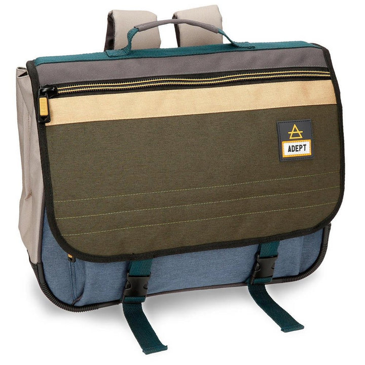 Adept Camper Laptop-Wagen-Rucksack Mehrfarbig 39,5x30,5x19,5 cms Polyester 13,3" Rucksack-Geldbörse,