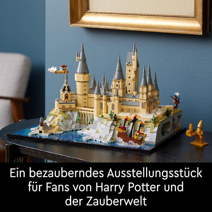 LEGO Harry Potter Schloss Hogwarts mit Schlossgelände, grosses Set für Erwachsene, einschliesslich b