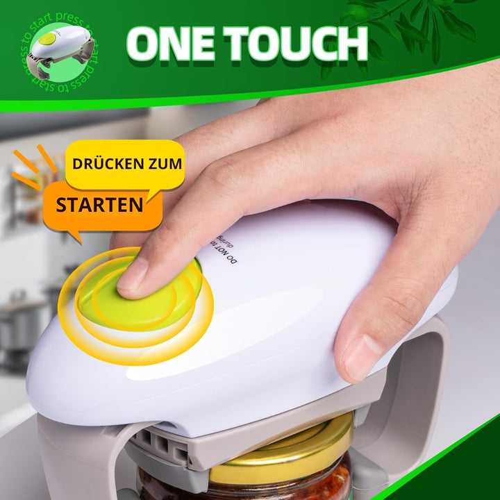 YUET Elektrischer Dosenöffner, Küchenhelfer, robust, automatischer Dosenöffner für neue versiegelte