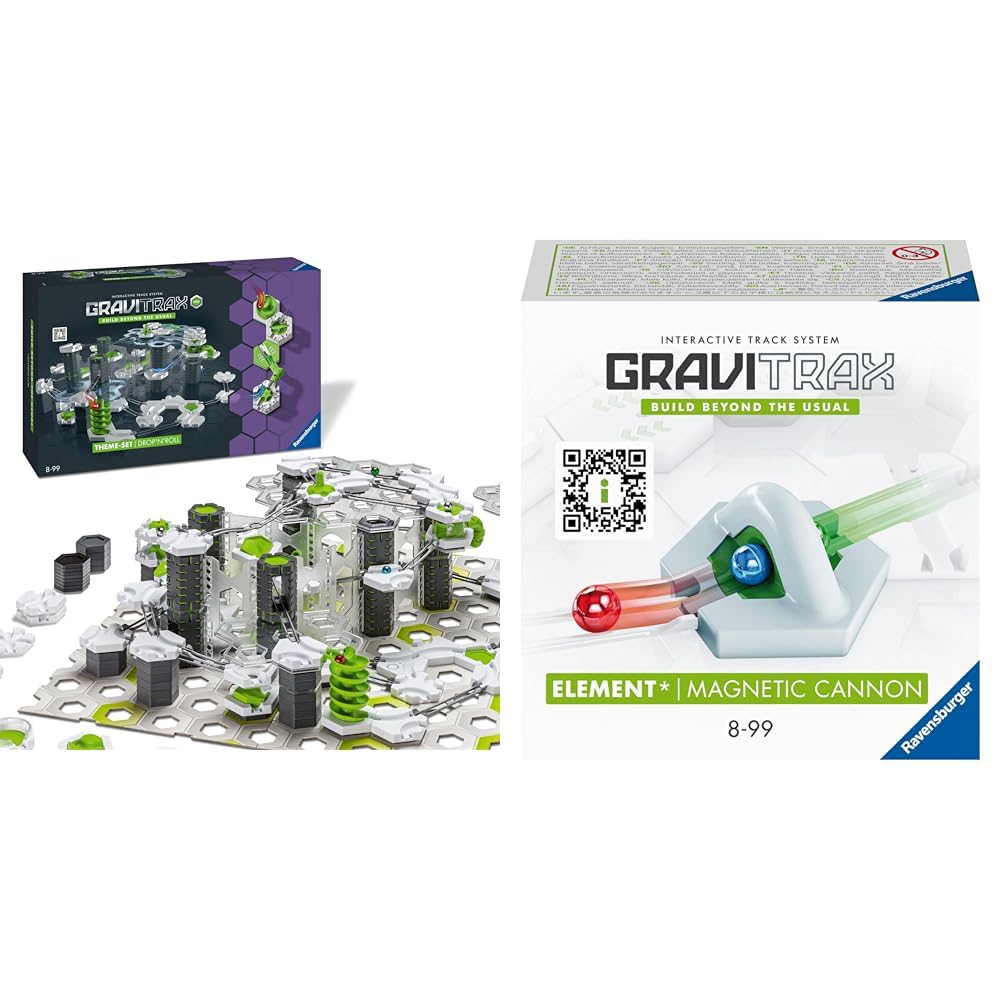 Ravensburger GraviTrax PRO Starter-Set Drop'n'Roll 27463 - GraviTrax Starter-Set & GraviTrax Element
