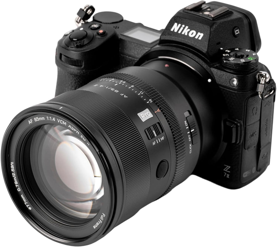 VILTROX 85mm f1.4 Pro Z Objektiv, AF 85mm f/1.4 Z für Nikon Z Mount, Porträtobjektiv für Nikon Z Mou