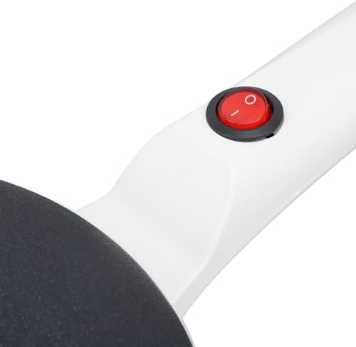 Elektrischer Crêpe-Maker, 8 Zoll Antihaftbeschichtung Kabelloser Crepe-Maker Automatische Temperatur