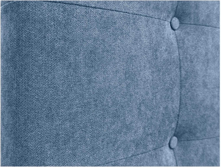 DHOME Kopfteil, gepolstertes Bett Kopfteil 8cm dick. Gepolstertes Kopfteil ACUALINE Stoff und Kunstl
