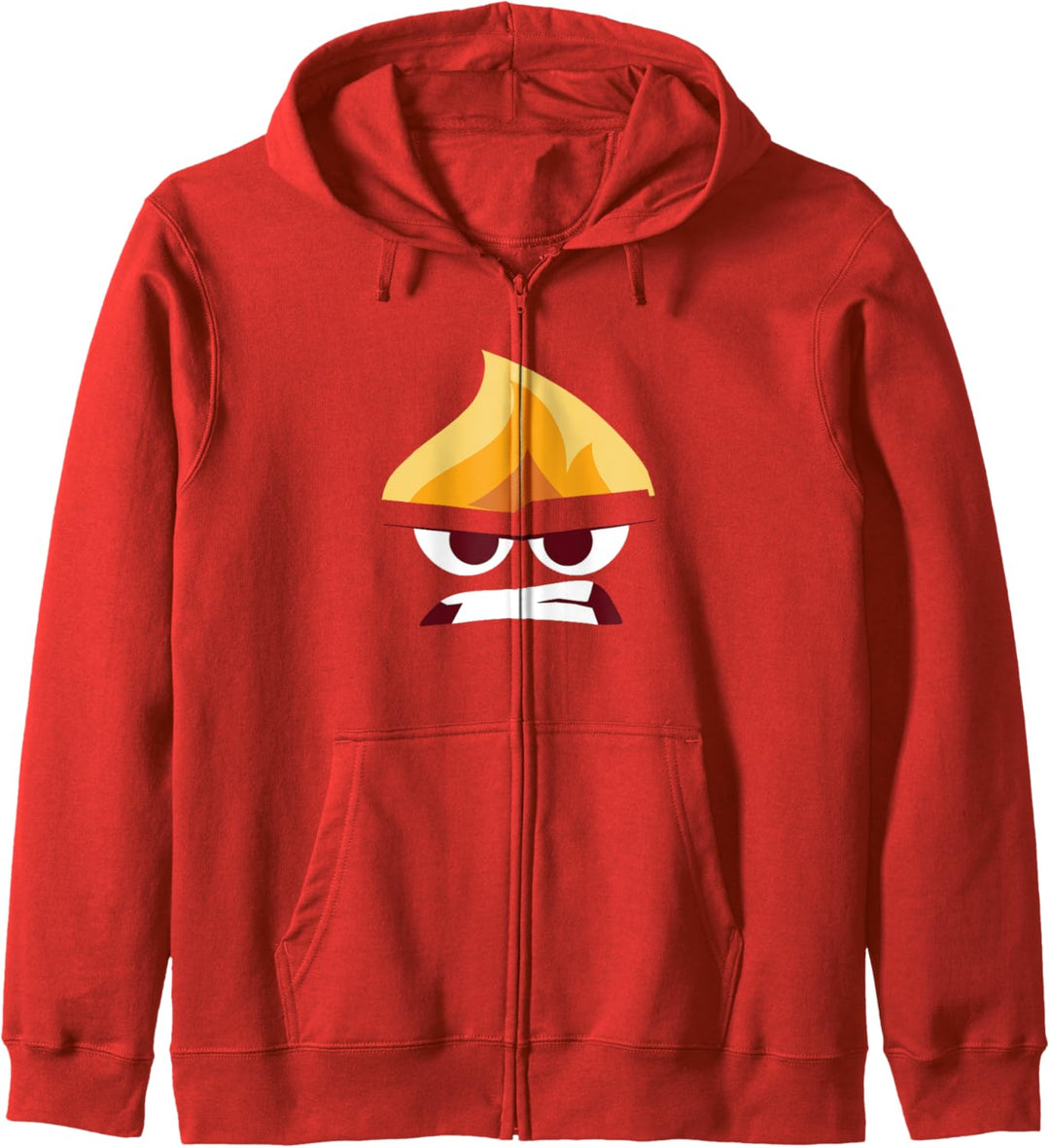 Disney Pixar Inside Out Angry Face Halloween Kapuzenjacke