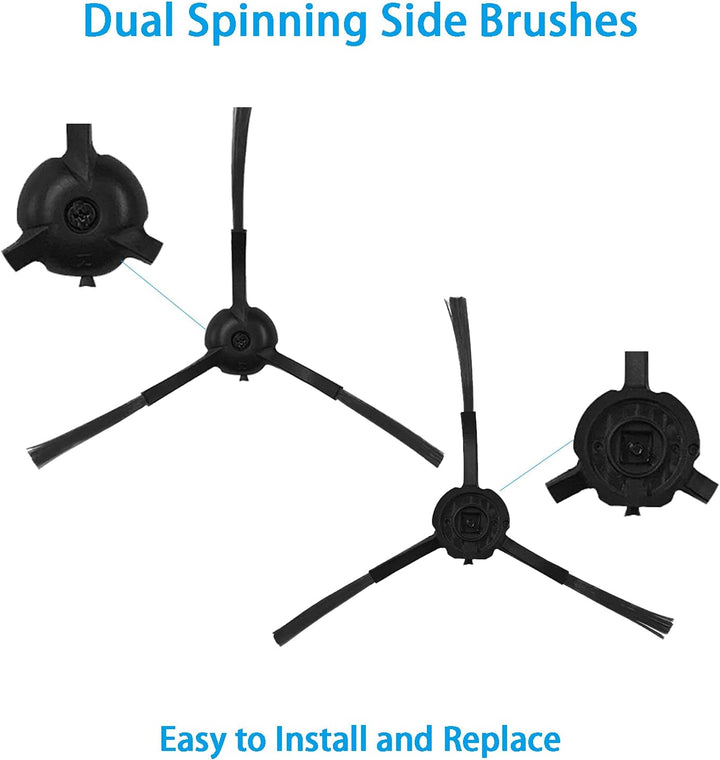 Zubehör für Proscenic Q8 Max Staubsauger Roboter Bürste Filter Beutel Wischtüch Ersatzteile (20 Stüc