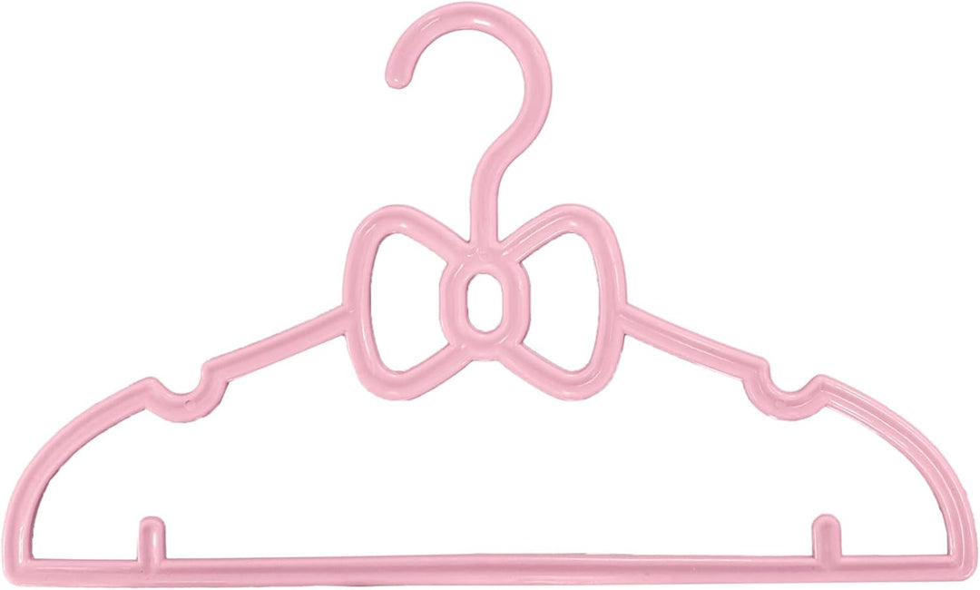 Kleiderbügel für Kinder, Kunststoff, mehrfarbig, Multipack Code 9830 (30, 9836-Rosa) 30 9836-rosa, 3
