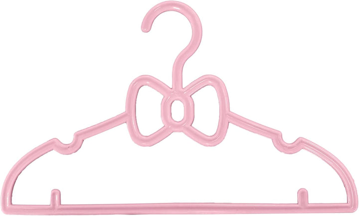 Kleiderbügel für Kinder, Kunststoff, mehrfarbig, Multipack Code 9830 (30, 9836-Rosa) 30 9836-rosa, 3