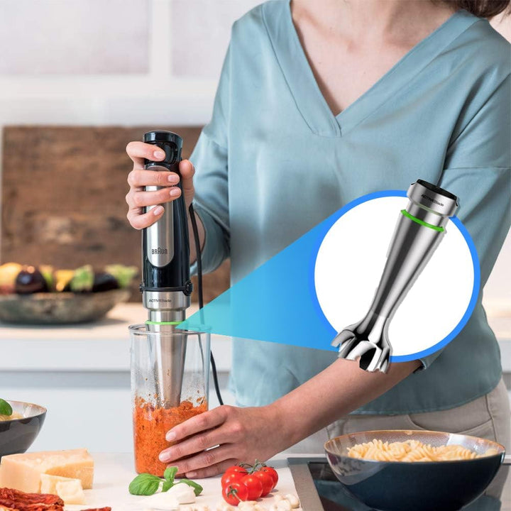 Anakel Home 7322115504 Ersatz-Stabmixer Kompatibel mit Braun 4200 Multiquick 9