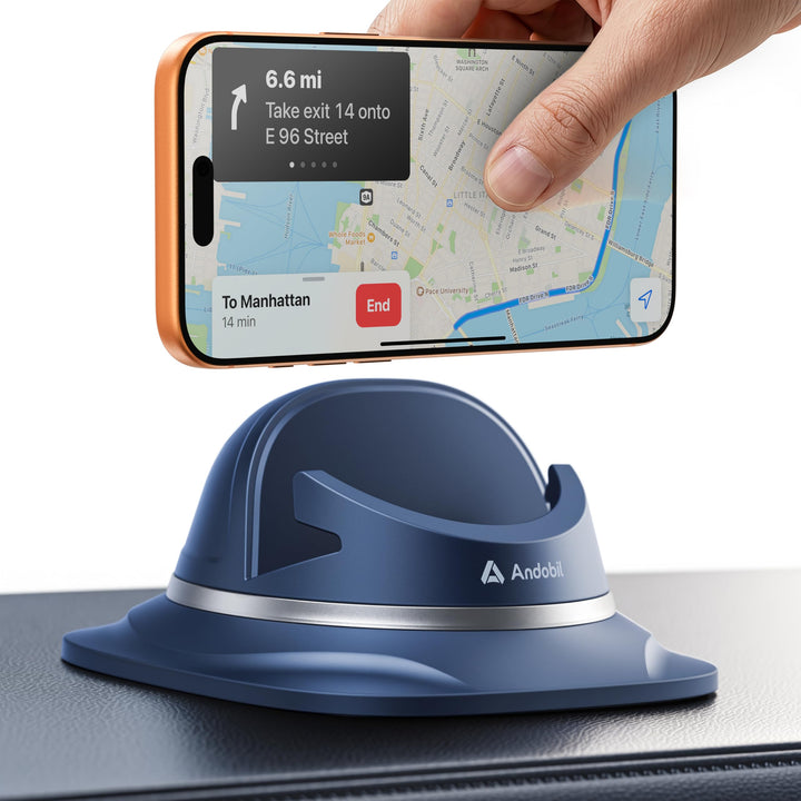 andobil Handyhalterung Auto Handyhalterung [ 2025 Einfach zu Benutzen ] Handy Halterung Auto Armatur