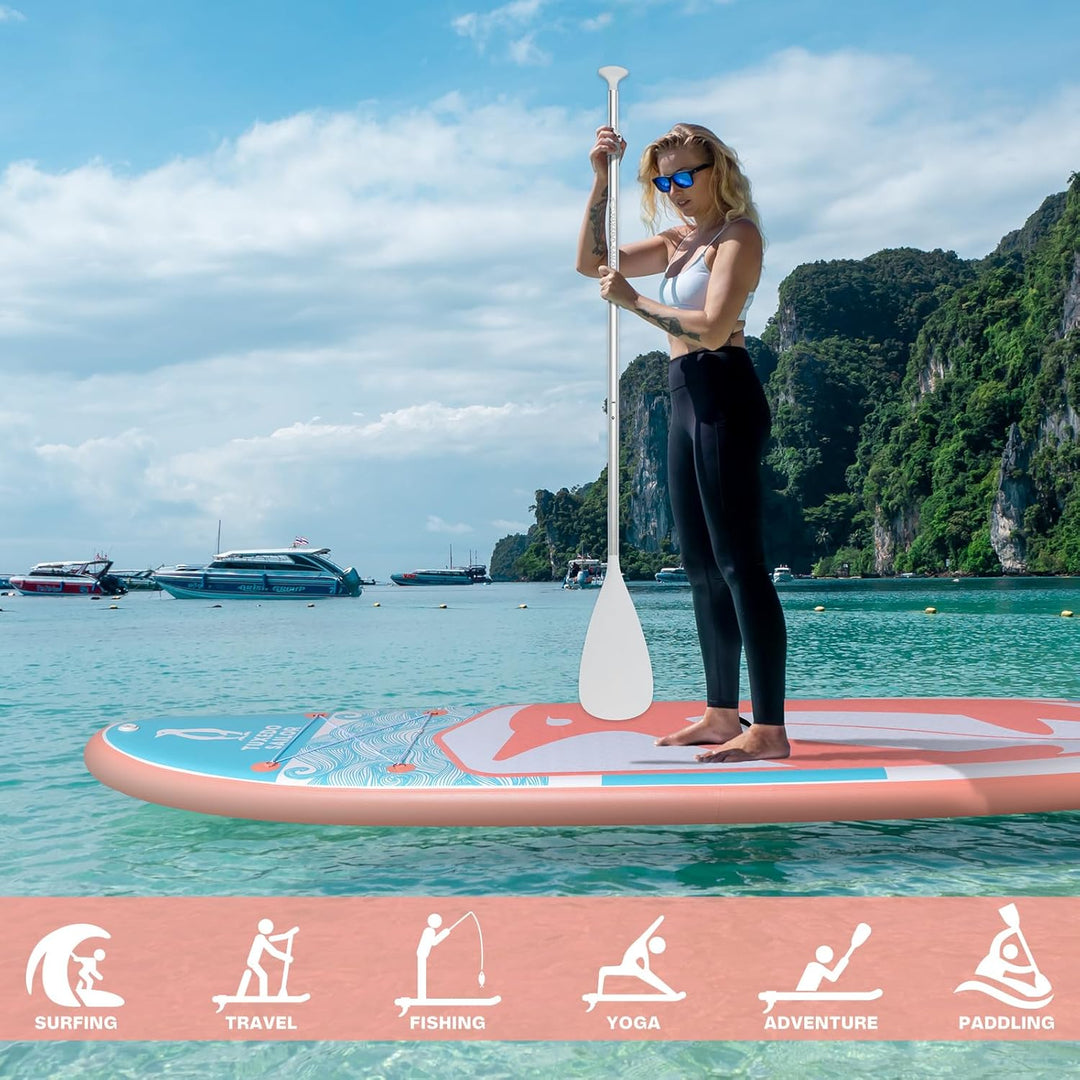 Tuxedo Sailor Stand Up Paddle Board Aufblasbares SUP Board Stand-Up Paddling mit Premium Zubehör, Pa