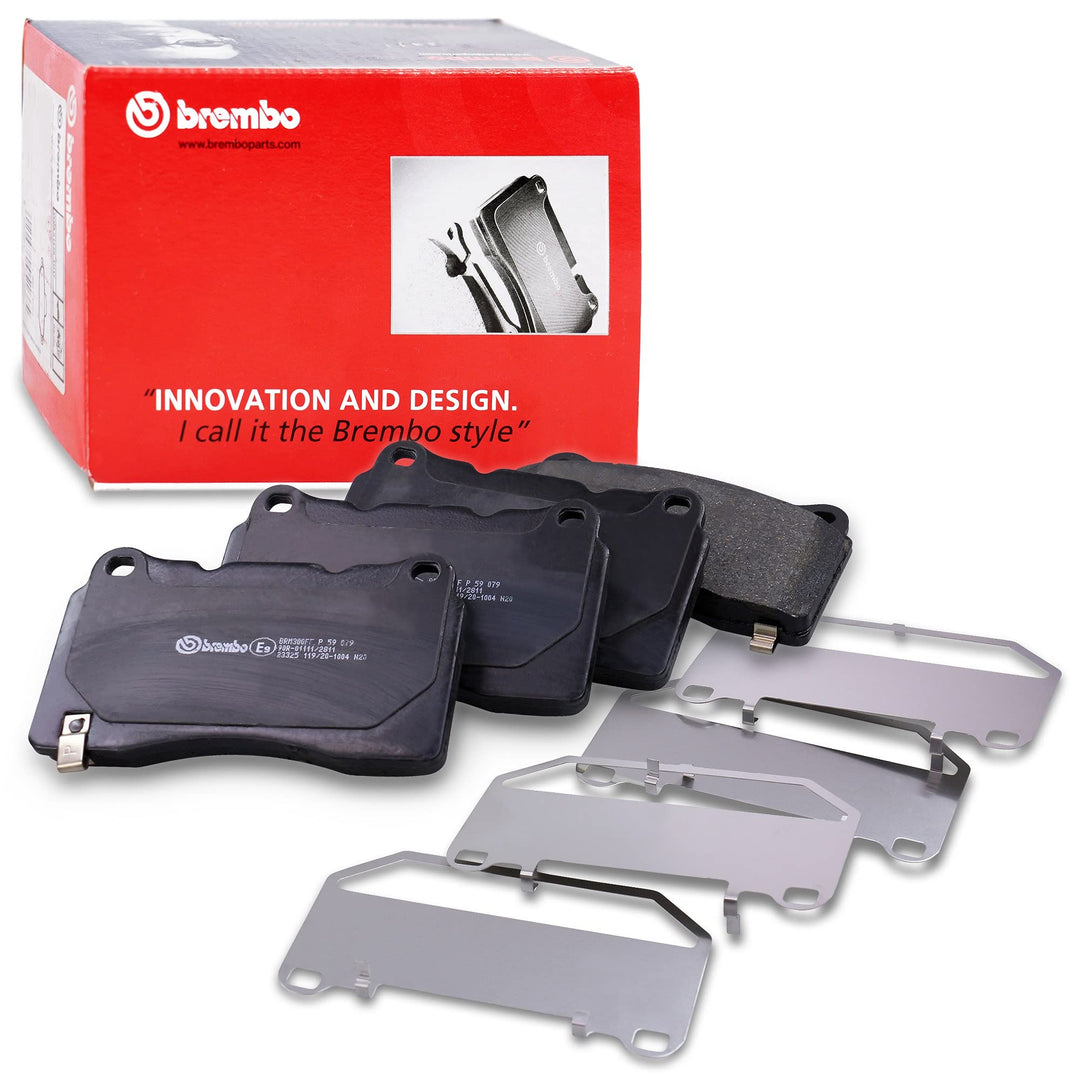 Brembo P59079 Vordere Bremsbeläge, Anzahl 4
