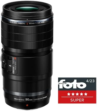 M.Zuiko Digital ED 90mm F3.5 Makro IS PRO Tele-Makro-Objektiv, wasserfestes Micro-Four-Thirds-Objekt